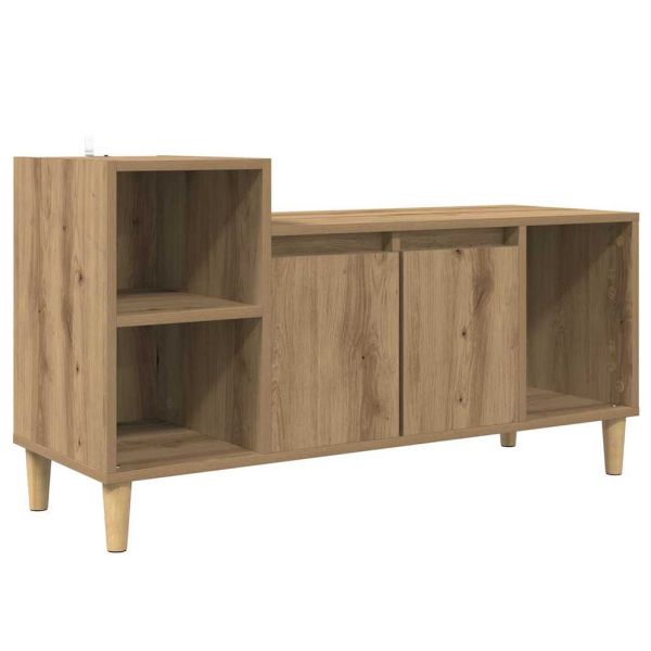 ТВ шкаф Дъб 100 x 35 x 55 см Инженерно дърво