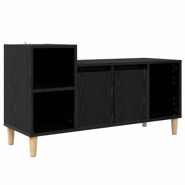 ТВ шкаф Черния дъб 100 x 35 x 55 см Инженерно дърво