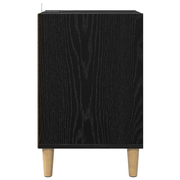 ТВ шкаф Черния дъб 100 x 35 x 55 см Инженерно дърво