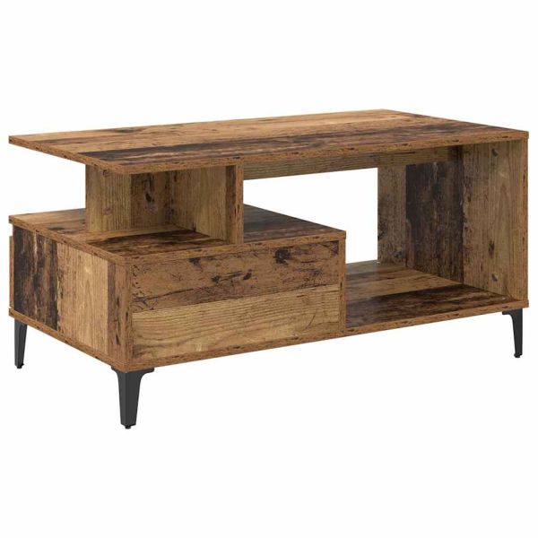 Масичка за кафе Старо дърво 90 x 49 x 45 см Инженерно дърво
