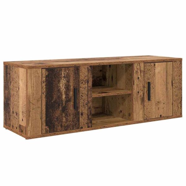 ТВ шкаф Старо дърво 100 x 31,5 x 35 см Инженерно дърво