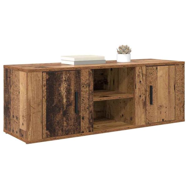 ТВ шкаф Старо дърво 100 x 31,5 x 35 см Инженерно дърво