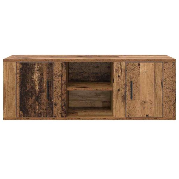 ТВ шкаф Старо дърво 100 x 31,5 x 35 см Инженерно дърво