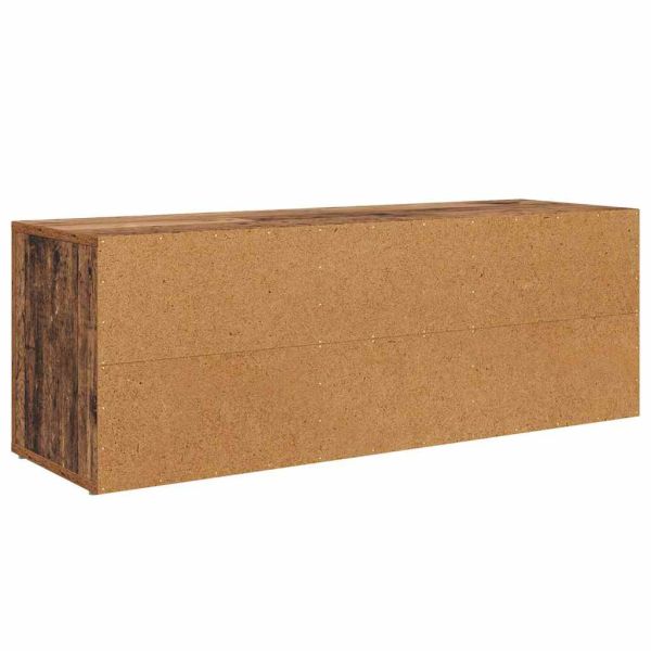 ТВ шкаф Старо дърво 100 x 31,5 x 35 см Инженерно дърво