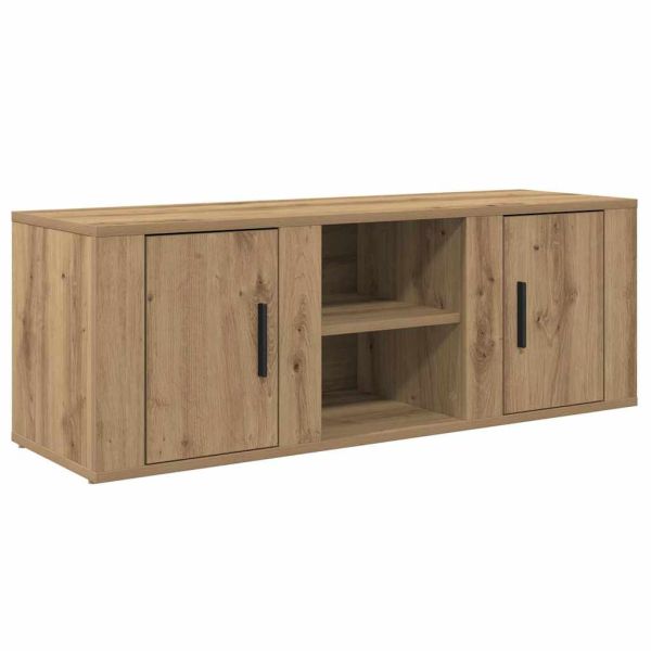 ТВ шкаф Дъб 100 x 31,5 x 35 см Инженерно дърво