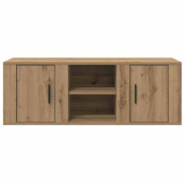 ТВ шкаф Дъб 100 x 31,5 x 35 см Инженерно дърво