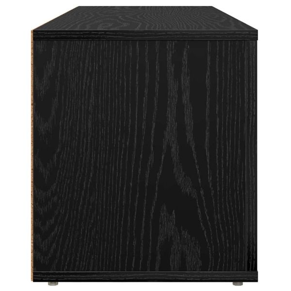 ТВ шкаф Черния дъб 100 x 31,5 x 35 см Инженерно дърво