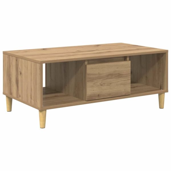 Масичка за кафе Дъб 90 x 50 x 26.5 см Инженерно дърво