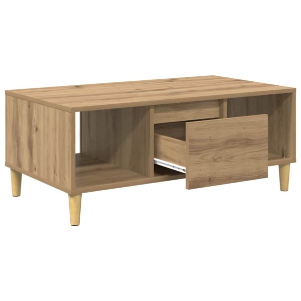 Масичка за кафе Дъб 90 x 50 x 26.5 см Инженерно дърво