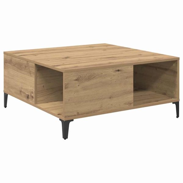 Масичка за кафе Дъб 80 x 80 x 36,5 см Инженерно дърво
