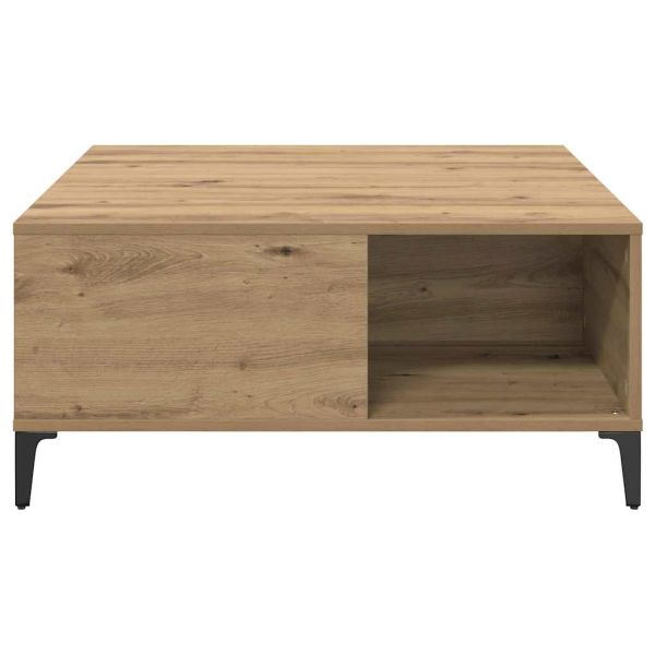Масичка за кафе Дъб 80 x 80 x 36,5 см Инженерно дърво