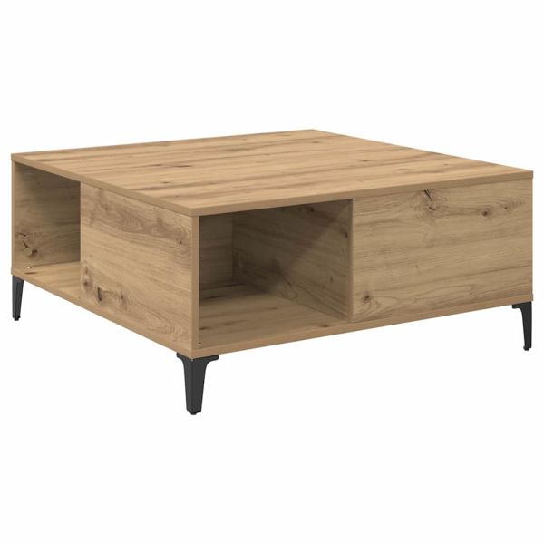 Масичка за кафе Дъб 80 x 80 x 36,5 см Инженерно дърво