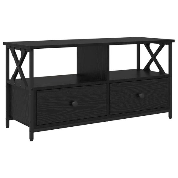 ТВ шкаф с чекмедже Черния дъб 90 x 33 x 45 см