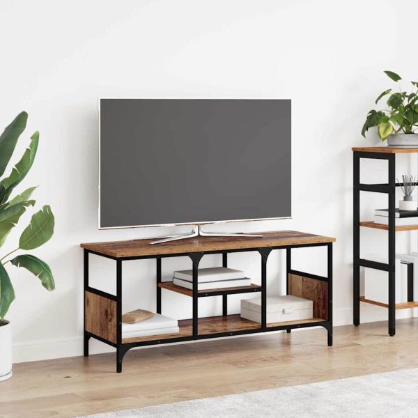 ТВ шкаф Старо дърво 100 x 35 x 45 см
