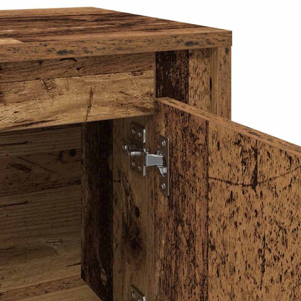 ТВ шкаф Старо дърво 102 x 35 x 45 см Инженерно дърво