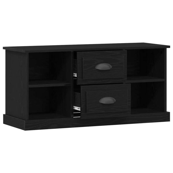 ТВ шкаф Черния дъб 99,5 x 35,5 x 48 см Инженерно дърво