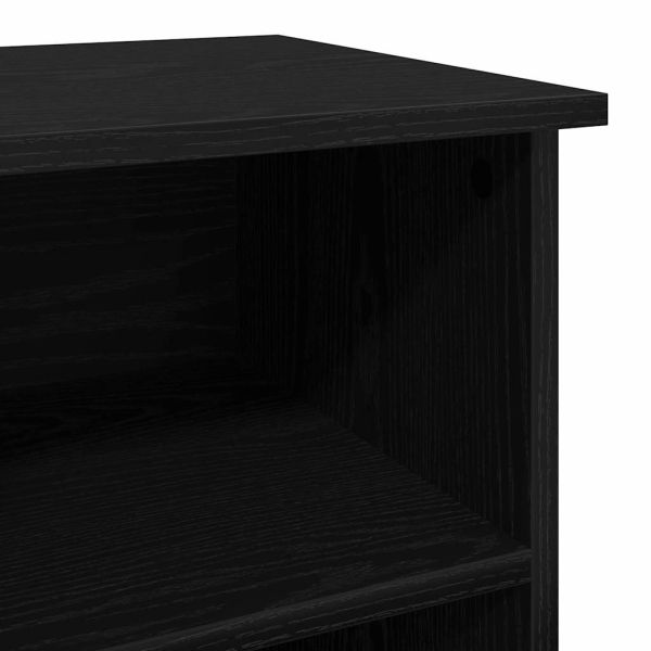 ТВ шкаф Черния дъб 99,5 x 35,5 x 48 см Инженерно дърво