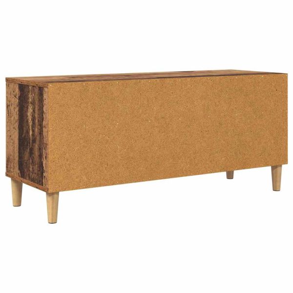ТВ шкаф Старо дърво 100 x 34,5 x 44,5 см Инженерно дърво