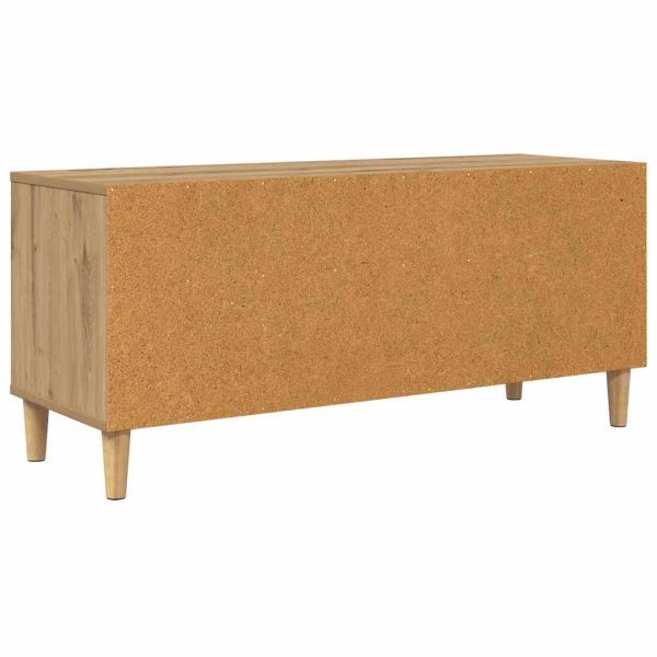 ТВ шкаф с чекмедже Дъб 100 x 34,5 x 44,5 см Инженерно дърво