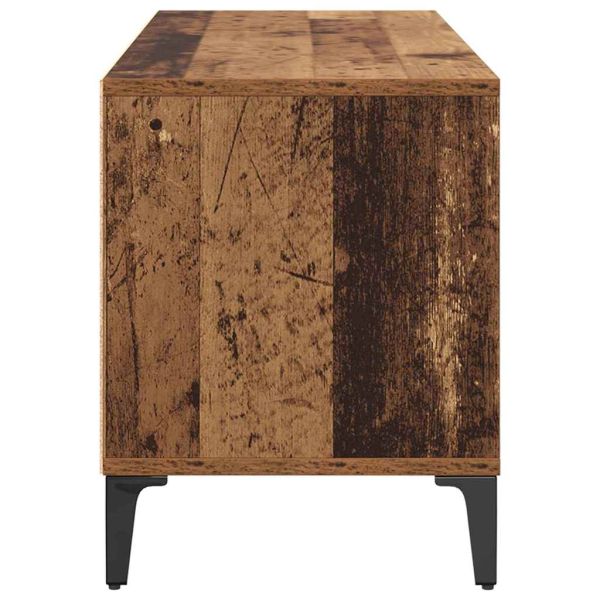 ТВ шкаф с чекмедже Старо дърво 100 x 34,5 x 44,5 см
