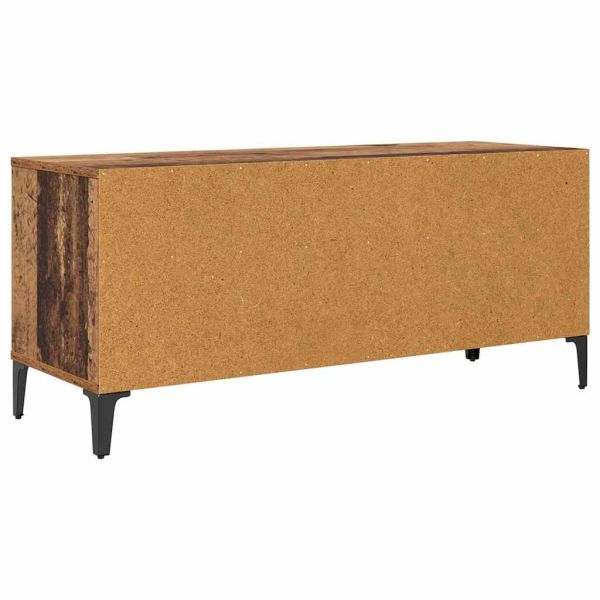 ТВ шкаф с чекмедже Старо дърво 100 x 34,5 x 44,5 см