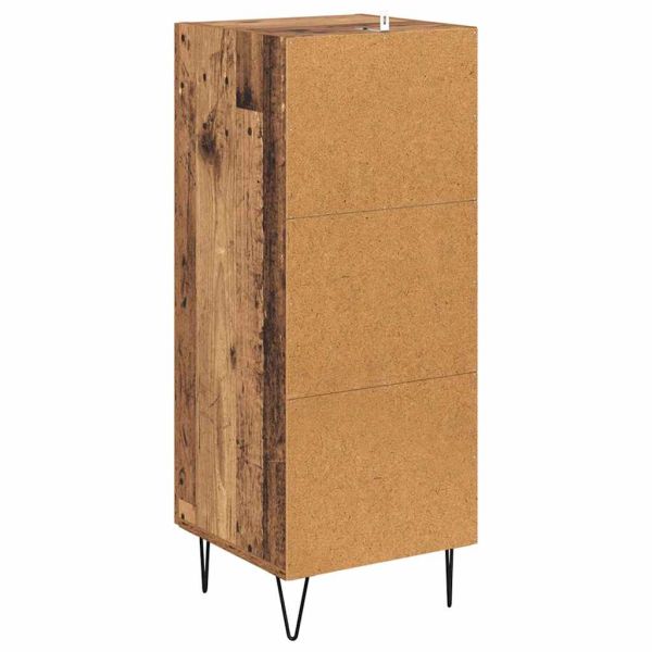Служебен шкаф Старо дърво 34,5 x 34 x 90 см