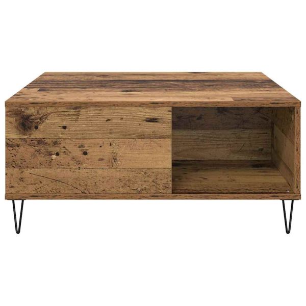 Масичка за кафе Старо дърво 80 x 80 x 36,5 см Инженерно дърво
