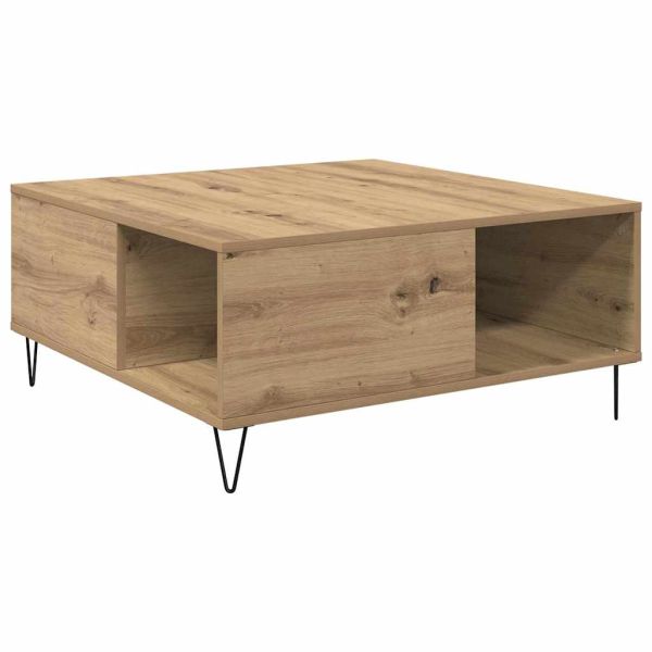 Масичка за кафе Дъб 80 x 80 x 36,5 см Инженерно дърво