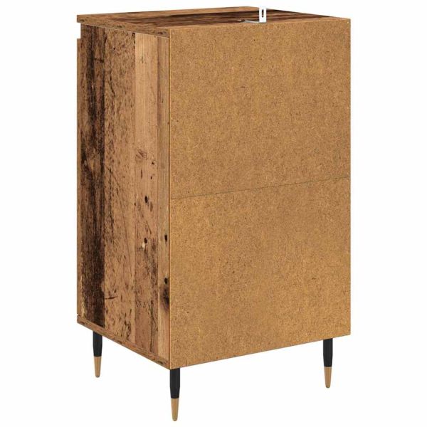 Служебен шкаф 2 pcs Старо дърво 40 x 35 x 70 см