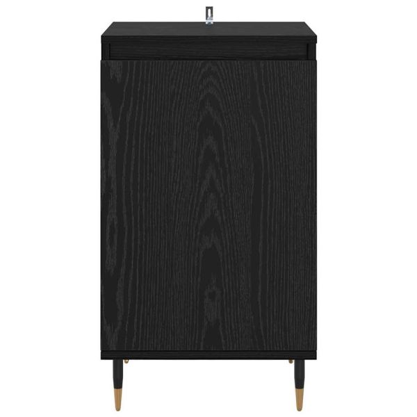 Служебен шкаф 2 pcs Черния дъб 40 x 35 x 70 см