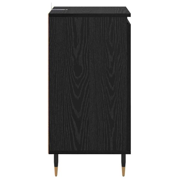 Служебен шкаф 2 pcs Черния дъб 40 x 35 x 70 см