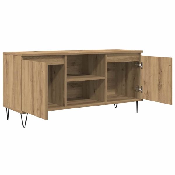 ТВ шкаф Дъб 104 x 35 x 50 см Инженерно дърво