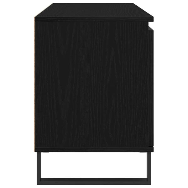 ТВ шкаф Черния дъб 104 x 35 x 50 см Инженерно дърво