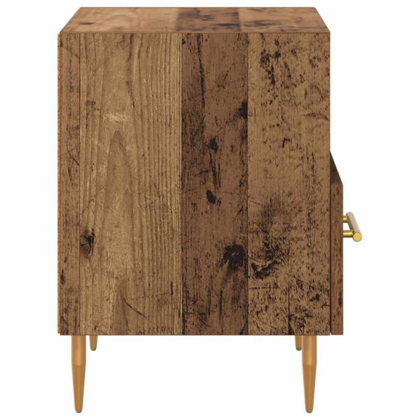 Нощно шкафче Кафяво 40 x 35 x 47,5 см Инженерно дърво