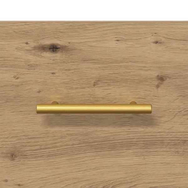 Нощно шкафче 2 pcs Кафяво 40 x 35 x 47,5 см Инженерно дърво