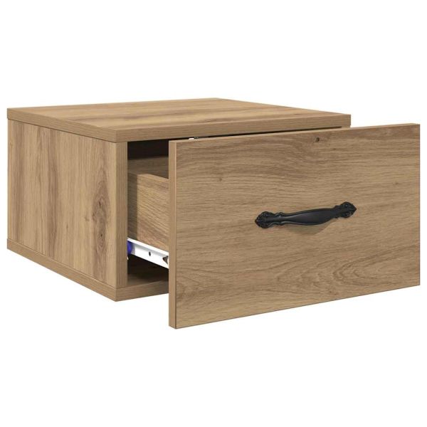 Нощен шкаф 2 pcs дъб артизан 35 x 35 x 20 см Инженерно дърво