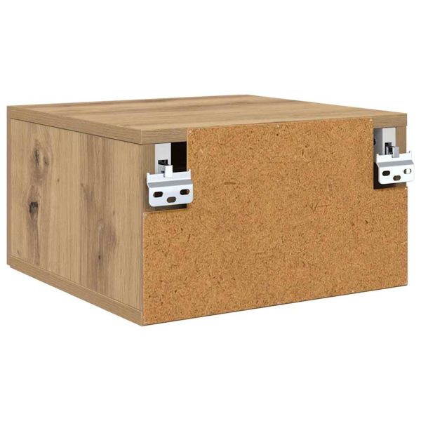 Нощен шкаф 2 pcs дъб артизан 35 x 35 x 20 см Инженерно дърво