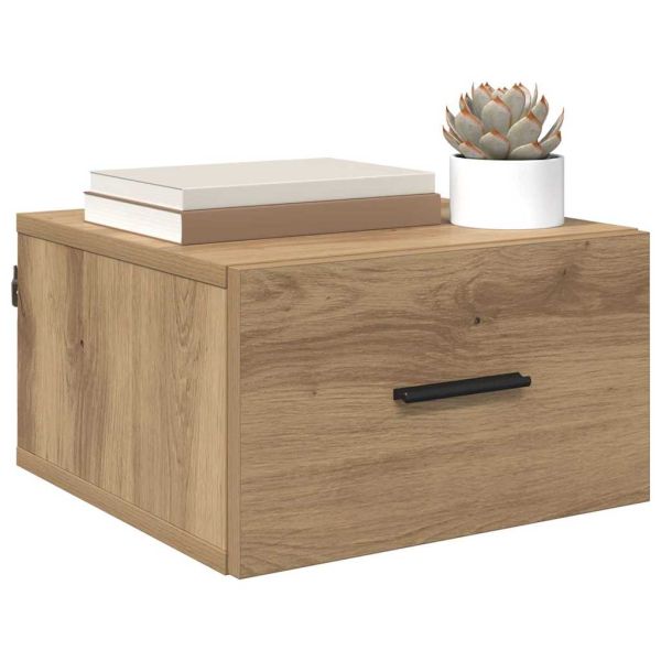 Нощен шкаф 2 pcs дъб артизан 35 x 35 x 20 см Инженерно дърво