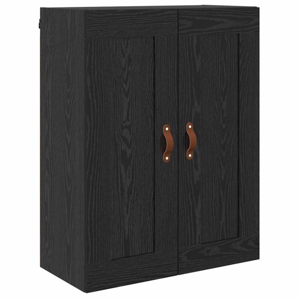 Стенен шкаф Черния дъб 69,5 x 34 x 90 см Инженерно дърво