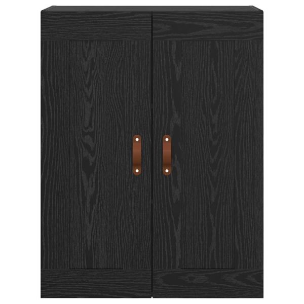 Стенен шкаф Черния дъб 69,5 x 34 x 90 см Инженерно дърво