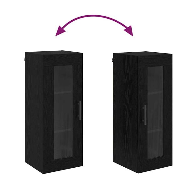 Стенен шкаф Черния дъб 34,5 x 34 x 90 см