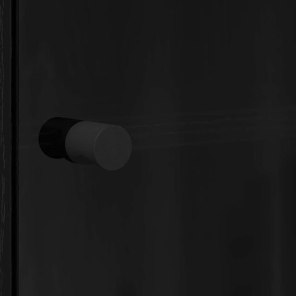 Висок шкаф Черния дъб 35 x 37 x 142 см Инженерно дърво