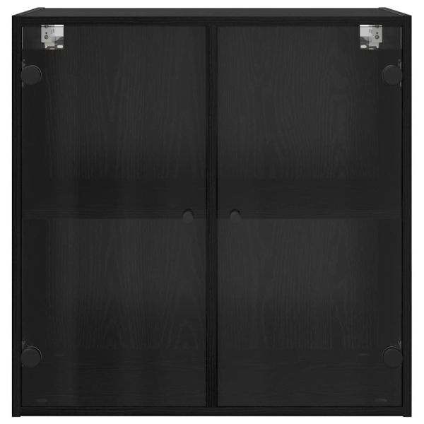 Стенен шкаф Черния дъб 68 x 37 x 68,5 см Инженерно дърво
