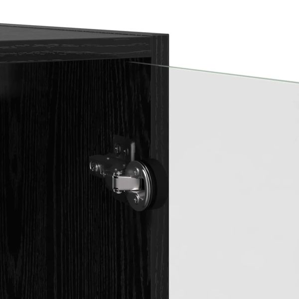 Стенен шкаф Черния дъб 68 x 37 x 68,5 см Инженерно дърво