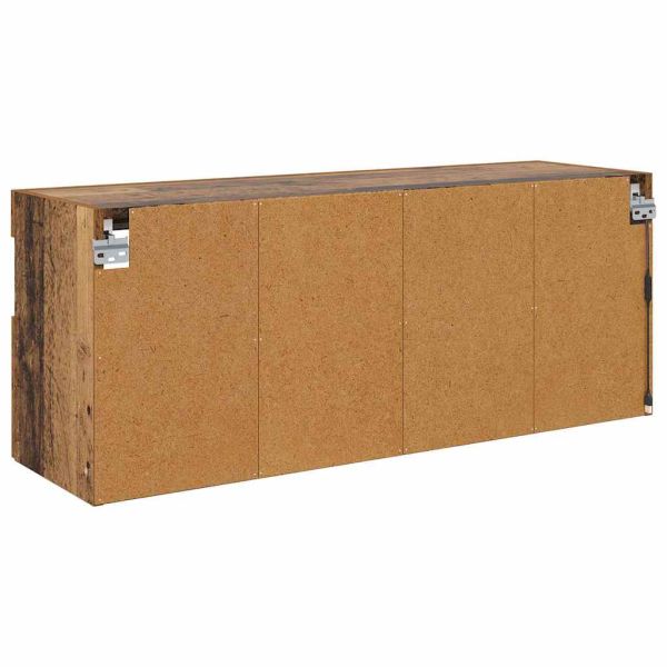 TV стенен шкаф Старо дърво 100 x 30 x 40 см Инженерно дърво