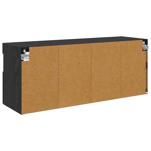 TV стенен шкаф Черния дъб 100 x 30 x 40 см Инженерно дърво