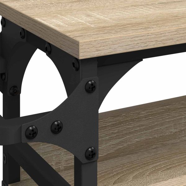 Кухненска количка Сонома дъб 53 x 20 x 76 см Инженерно дърво