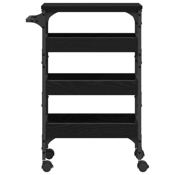 Кухненска количка Черния дъб 53 x 20 x 76 см Инженерно дърво
