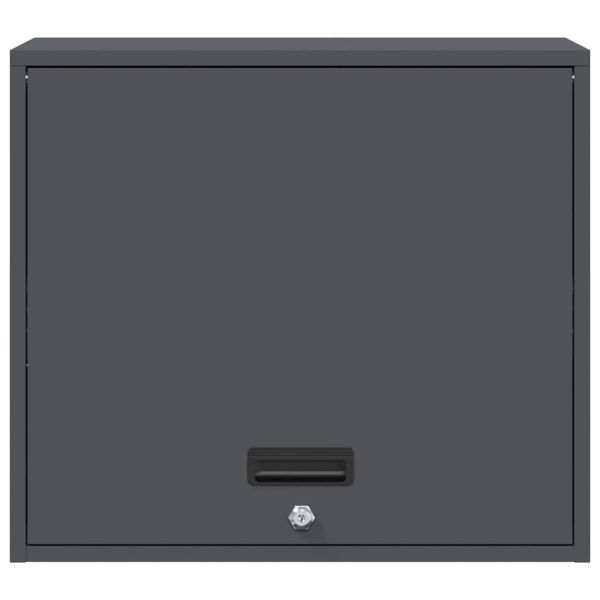 Стенен шкаф за гараж Антрацит 60 x 40 x 53 см
