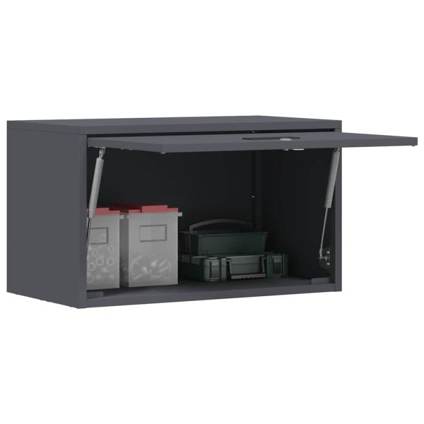 Стенен шкаф за гараж Антрацит 60 x 33 x 35 см